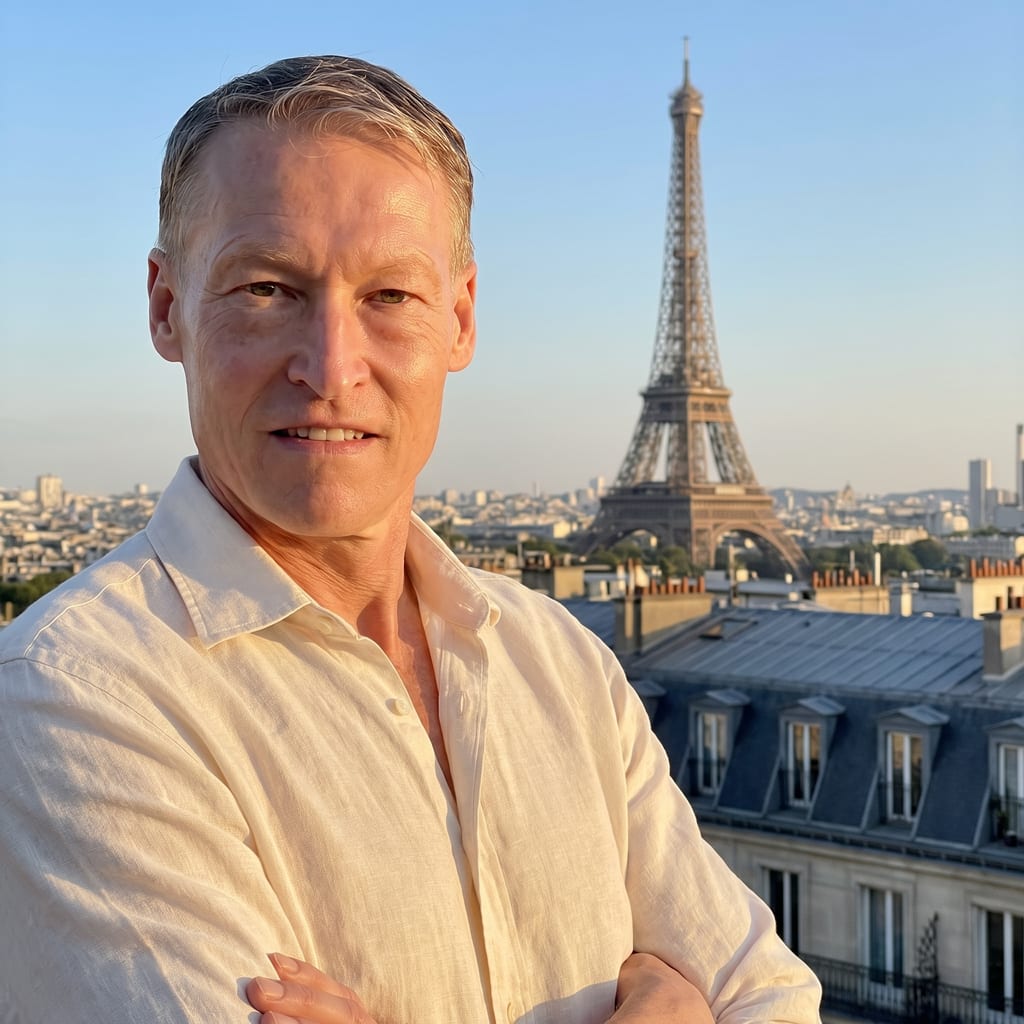 Paris, golden hour